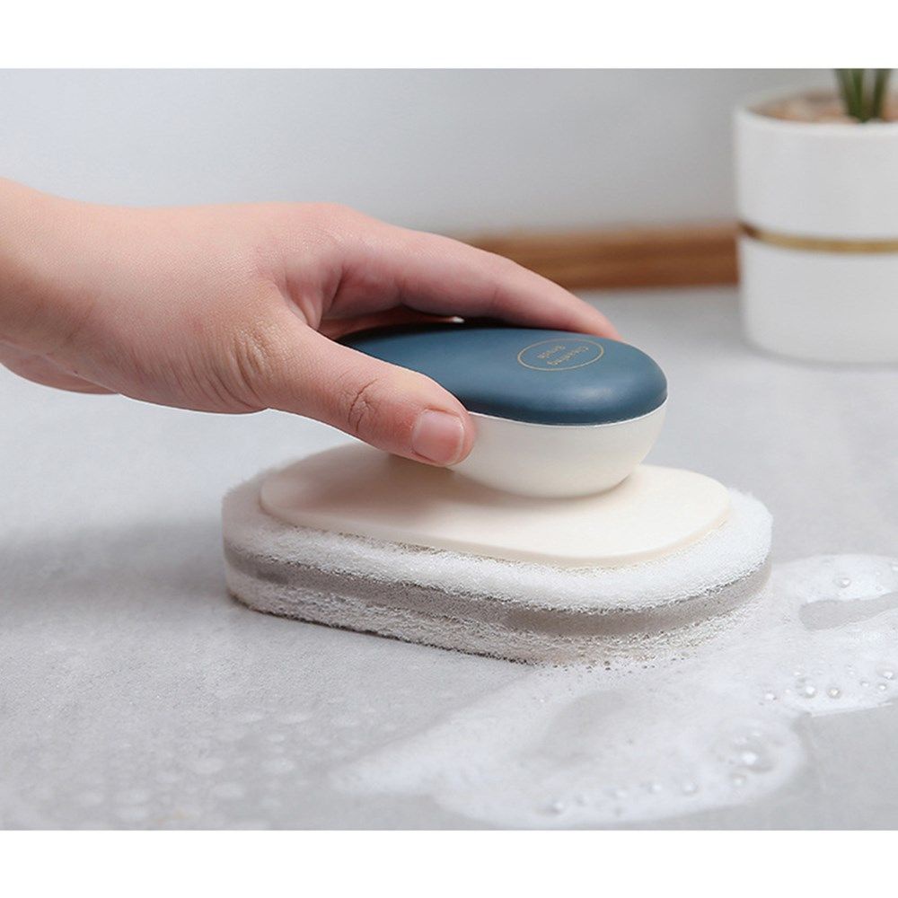 Bàn Chải Vệ Sinh Nhà Bếp/Nhà Tắm Mềm Mại Có Tay Cầm Đa Màu Sắc Tiện Dụng