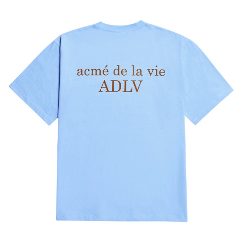 Áo thun ADLV tay ngắn in hình xinh xắn phong cách Hàn Quốc X26