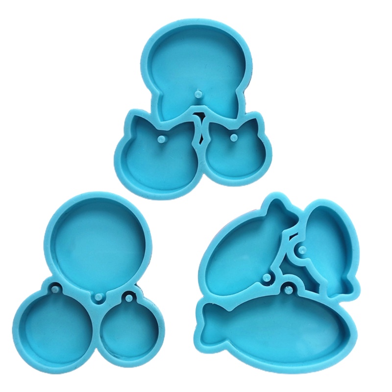 Khuôn Nhựa Làm Mặt Dây Chuyền Thủ Công Hình Cá