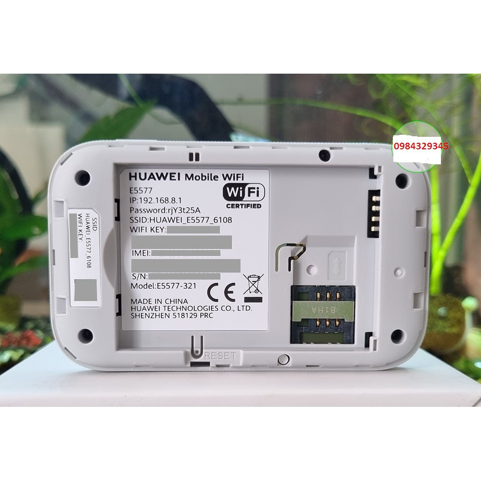 Bộ Phát Wifi 4G Huawei E5577-321, Tốc Độ 150Mbps, Hai Băng Tần, Pin 12 Tiếng, Hỗ Trợ 16 User. hàng chính hãng