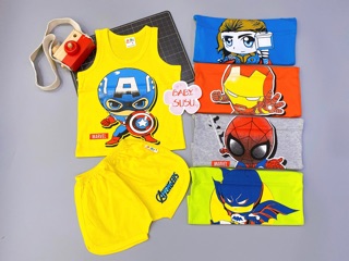 Set 5 bộ lá siêu nhân SuSu