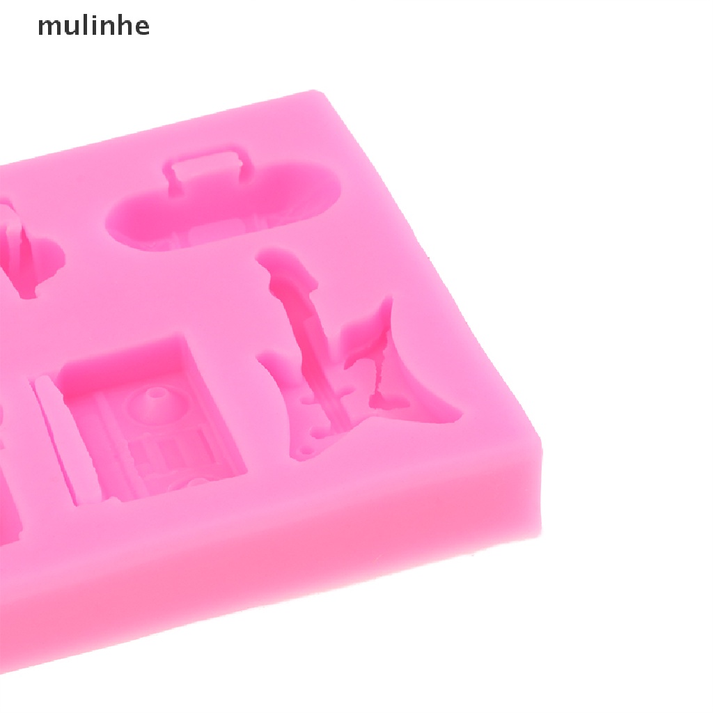 Khuôn Silicon Làm Bánh Bán Dẫn DIY Tiện Dụng