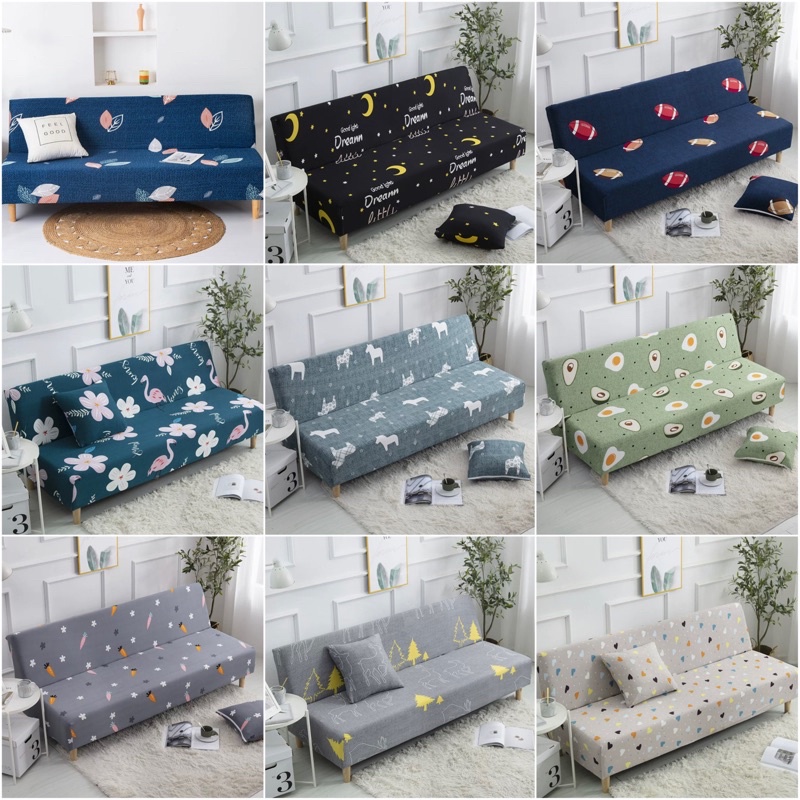 Bọc Sofa Giường Mẫu Mới 2022 Cotton Lụa Mềm Mát
