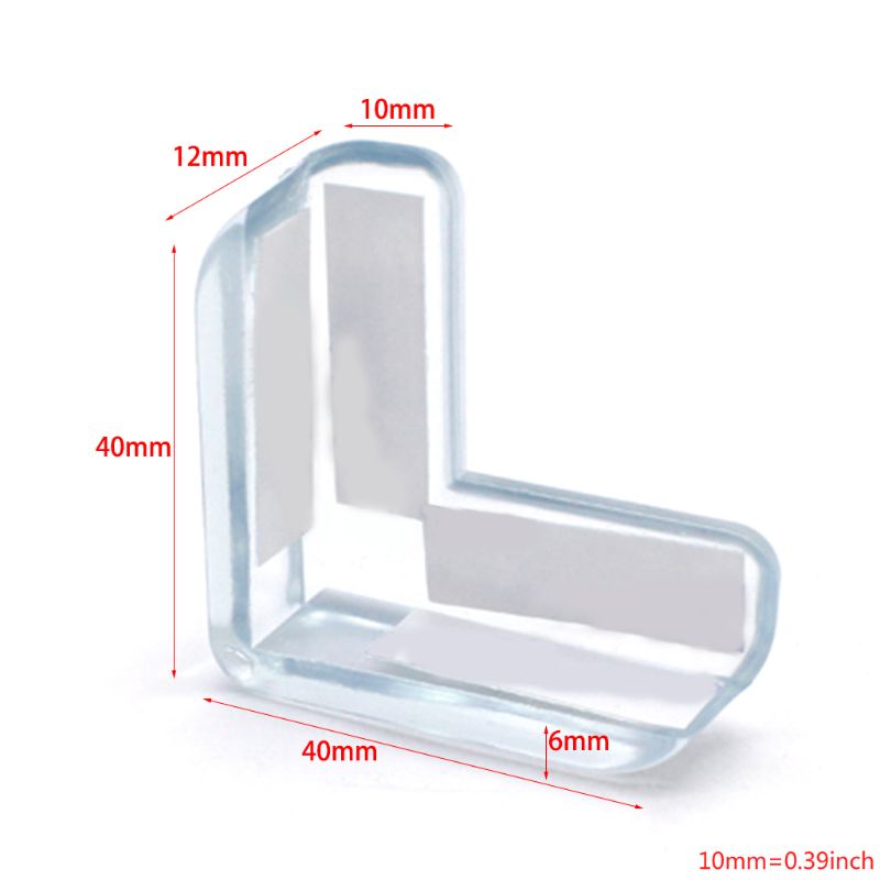 Set 20 Miếng Bọc Cạnh Bàn Bảo Vệ An Toàn Cho Bé