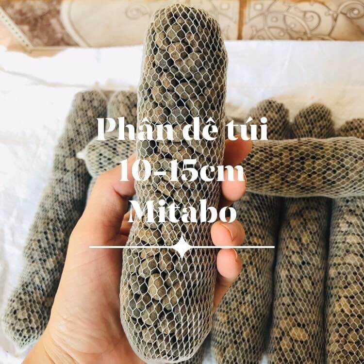 Phân dê túi 10cm phân bón tan chậm đã qua xử lí rất tốt cho hoa lan và cây cảnh