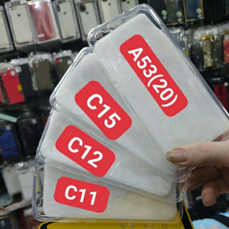 Ốp lưng TPU cho Oppo Realme C11/ Realme C12/ Realme C15/ Oppo A53 2020 trong suốt