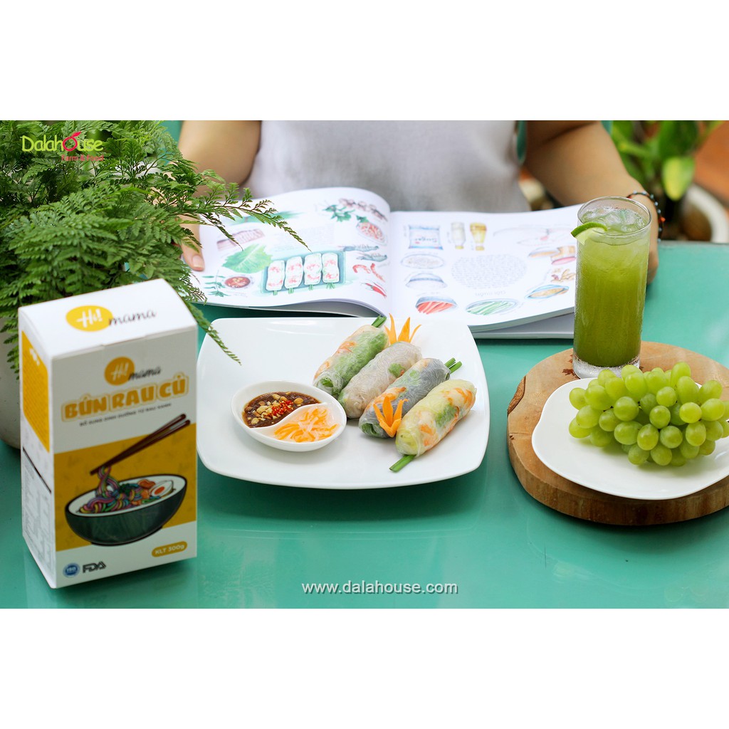 [Himama] Bún rau củ dinh dưỡng hộp 300gr