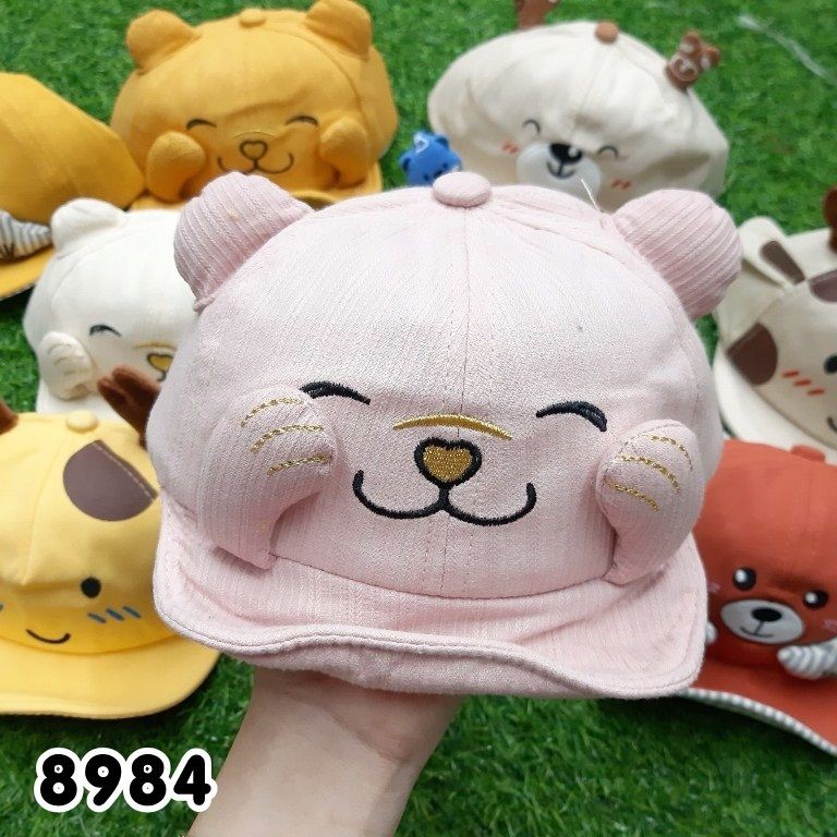 NÓN KẾT TRẺ EM NHIỀU MẪU DỄ THƯƠNG CHO BÉ TỪ 6M - 24M (3)