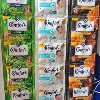 Dây 10 gói nước xả vải Comfort