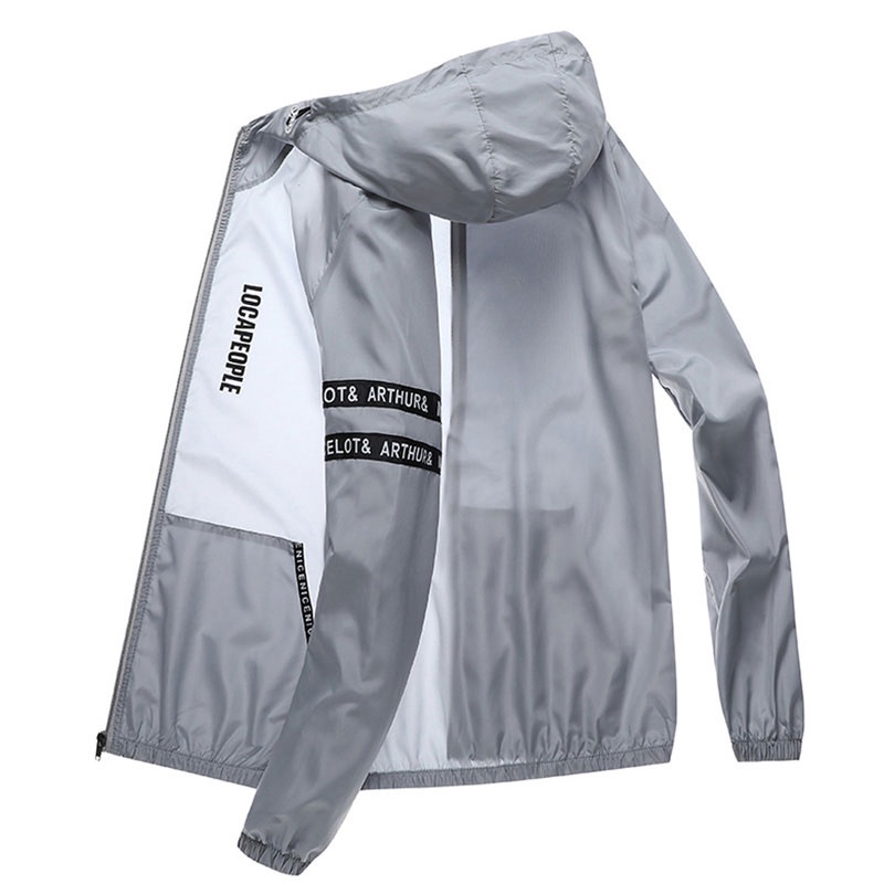 Áo Khoác Mỏng Thoáng Khí Thời Trang Mùa Hè Cho Nam