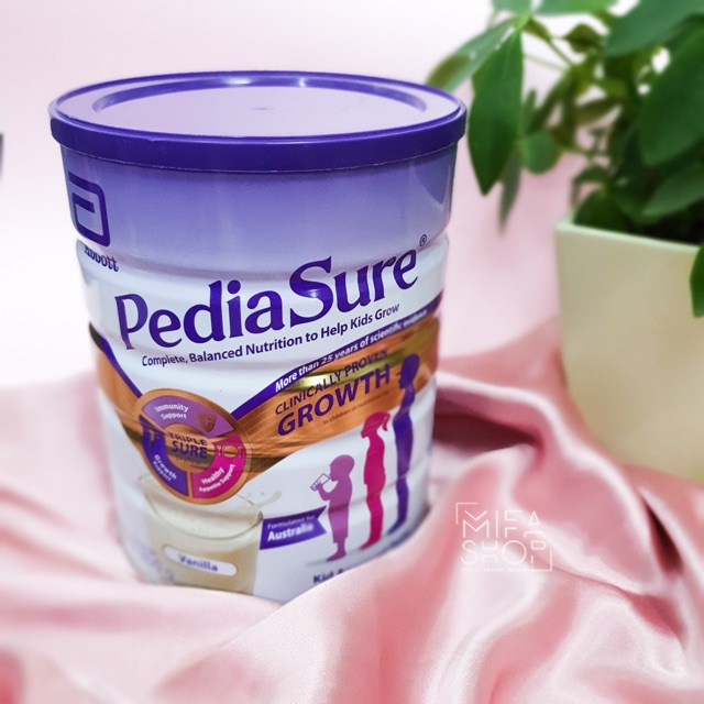 Sữa PediaSure Úc Complete ® (sữa PediaSure Úc nắp tím) 850g