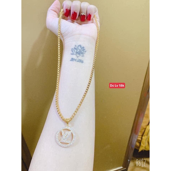Dây chuyền nhiều kiểu dáng mạ vàng 18 , thời trang hottren , hình ảnh video tự quay chụp