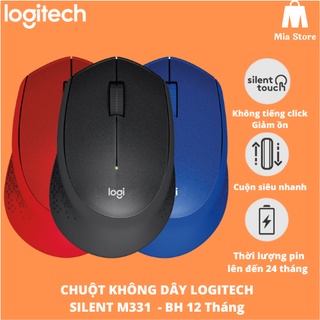 Chuột không dây logitech m331 silent | chính hãng logitech | bảo hành 12 th | mia store