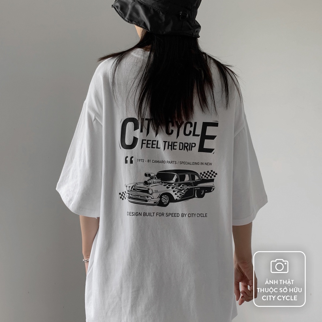 Áo thun nam nữ Speed Cycle City Cycle - áo thun tay lỡ unisex Local Brand | BigBuy360 - bigbuy360.vn