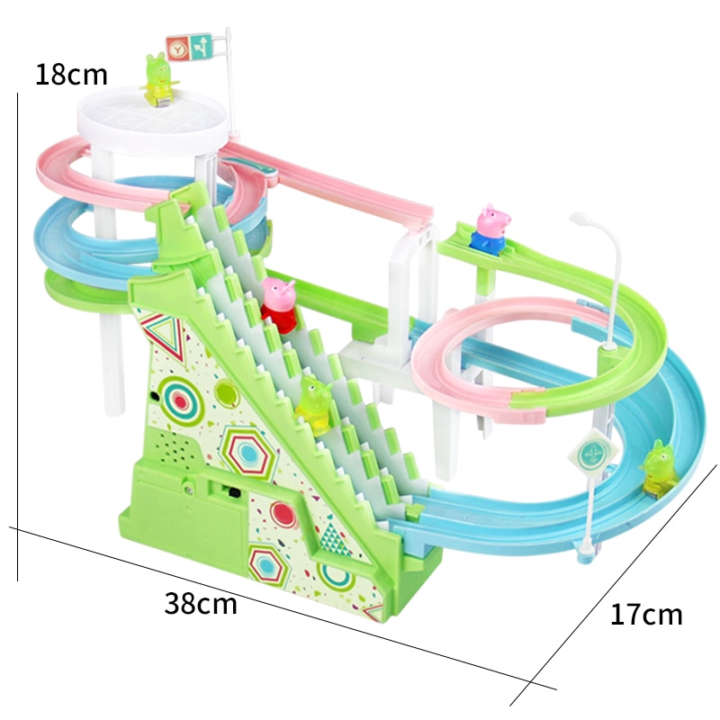 Bộ Đồ Chơi Đường Ray Xe Chạy Theo Đường Ray Chạy Theo Nhạc Vui Nhộn Cho Bé Diy