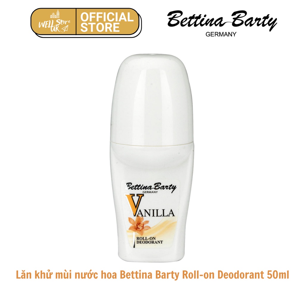 Lăn nách tích hợp nước hoa Vanilla Bettina Đức lọ 50ml