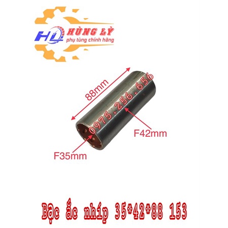 Bạc ắc nhíp sắt 35*42*88 153 phụ tùng ô tô phụ tùng Hùng Lỳ
