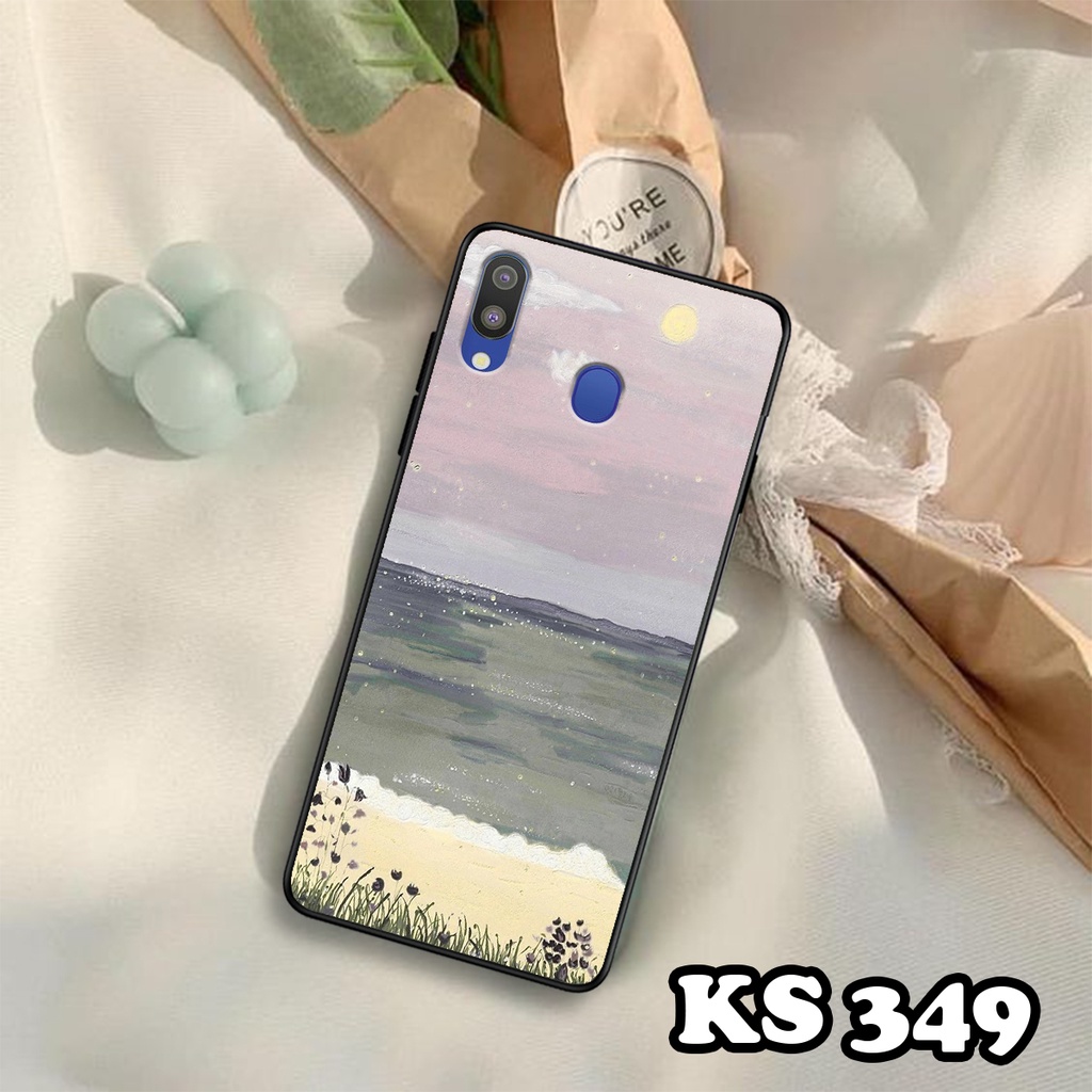 Ốp lưng Samsung M10 - Samsung M20 - Samsung M21 - Ốp in hình Cánh đồng hoa - Chất liệu TPU siêu bền