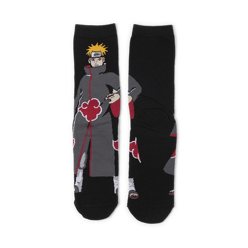 Vớ Cotton In Họa Tiết Hoạt Hình Naruto Nhiều Màu Thoải Mái