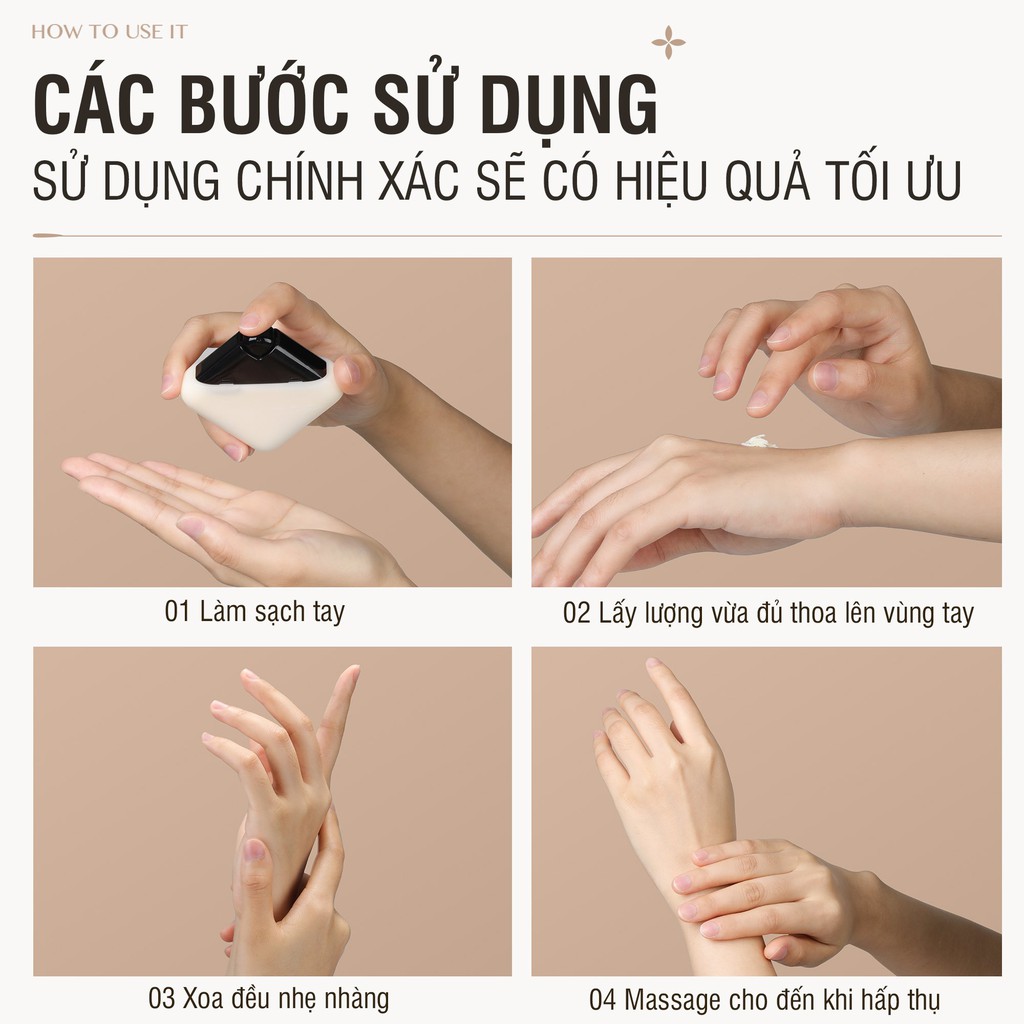 Kem Dưỡng Da Tay Cấp Ẩm Và Chống Lão Hóa CIYAOO 40g QX0053 | BigBuy360 - bigbuy360.vn