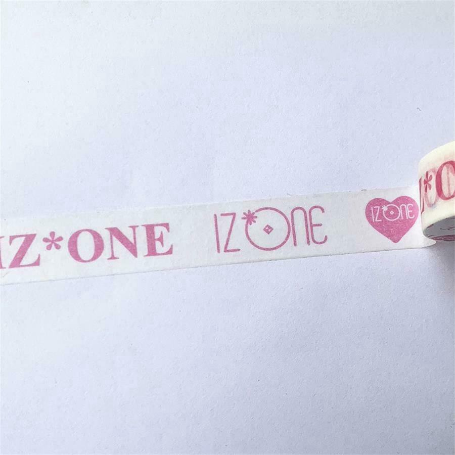 Băng Keo Washi Họa Tiết Bts / Blackpink /  Izone Dễ Thương Dùng Trang Trí