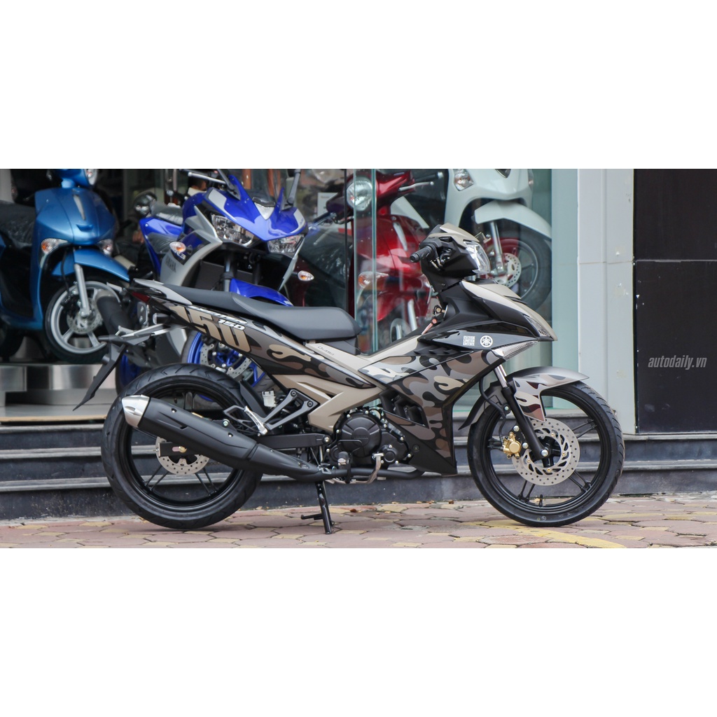 Tem Ex 150 Camo Lính - Tem Chuẩn Hình