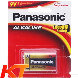 Pin vuông 9V Alkaline Panasonic - vỉ 1 viên