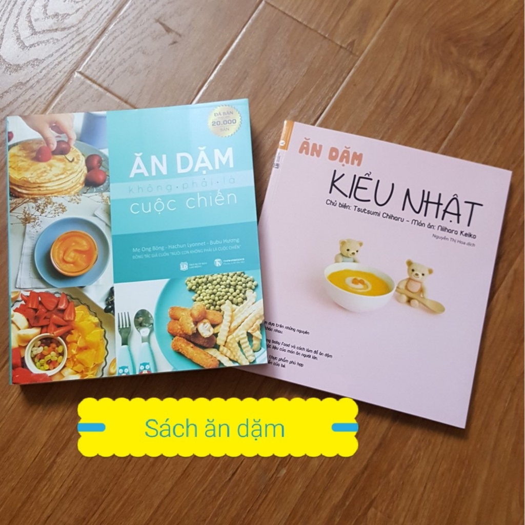 Sách - Combo Ăn Dặm Kiểu Nhật + Ăn Dặm Không Phải Là Cuộc Chiến Tặng Kèm Bookmark