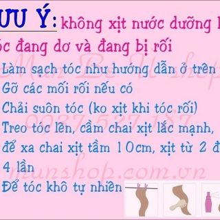 Combo lược và dưỡng chăm sóc tóc giả