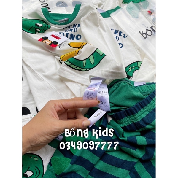 Bộ Thu Bé Trai Mickey&amp;Khủng Long Xanh DN
