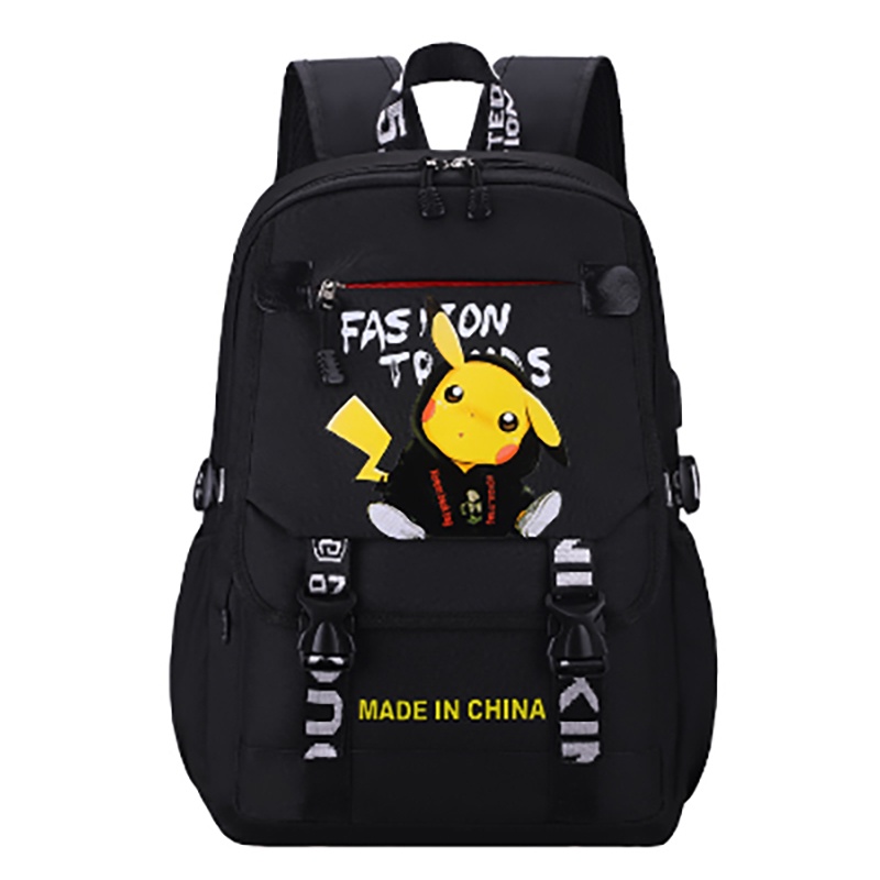 Menas Balo Siêu Nhẹ In Họa Tiết Pikachu Dễ Thương Cho Bé