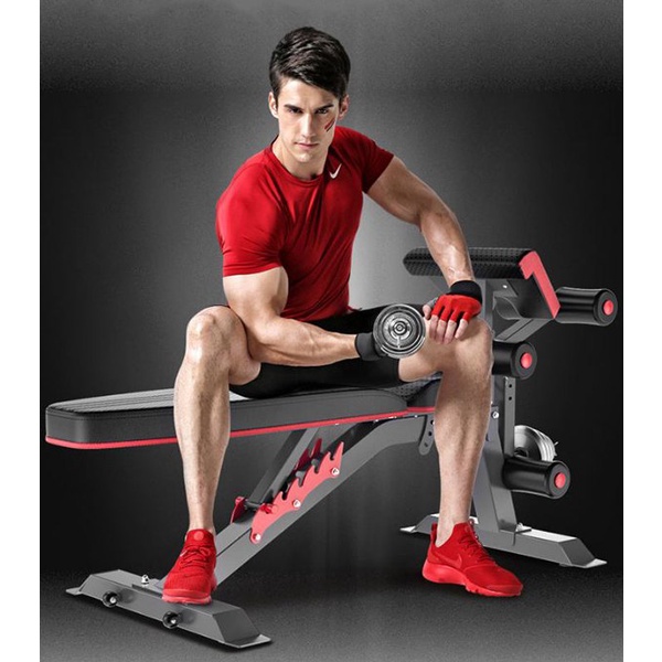 Ghế tập gym đa năng DDS1205 - ghế tập gym tại nhà - ghế tập tạ đa năng tại nhà - ghế tập gym điều chỉnh.