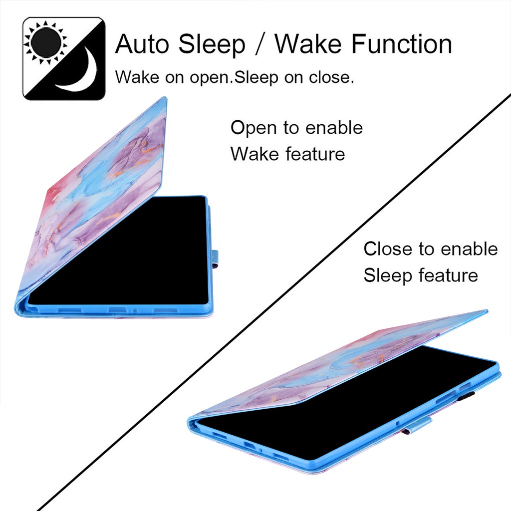 Bao da máy tính bảng chống sốc có ngăn đựng thẻ và giá đỡ cho Samsung Galaxy Tab A7 Lite 8.7 2021 SM-T220 T225