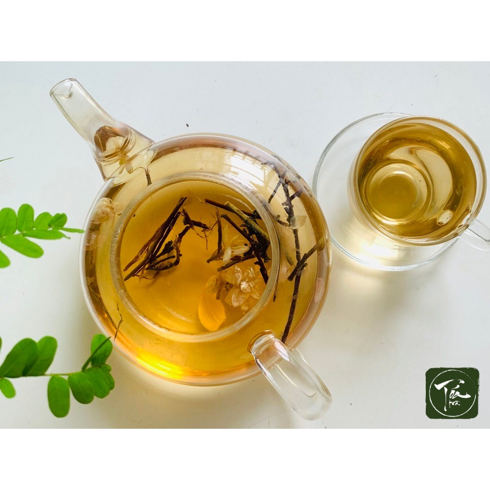 Trà Sơn Mật Hồng Sâm, trà hồng sâm giải nhiệt thanh lọc cơ thể - Nhiều hoa, cỏ ngọt cực ngon - 1kg