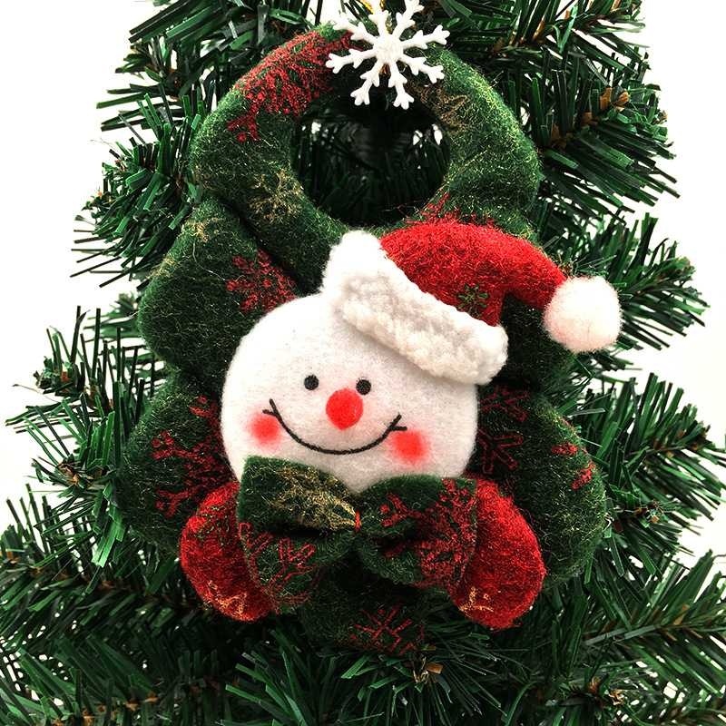 Thú nhồi bông hình tuần lộc/ ông già noel dễ thương trang trí cây thông giáng sinh
