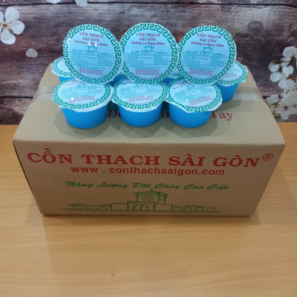 Cồn Thạch ✴️Hugia✴️ Cồn Thạch Sài Gòn 125gr Dùng Nấu Ăn Tiện Dụng