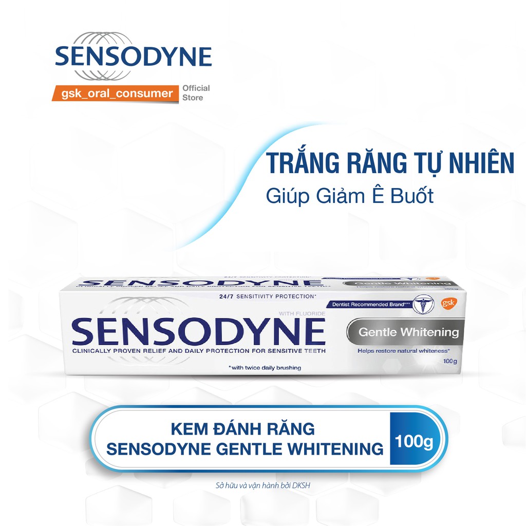 Kem Đánh Răng Sensodyne Whitening 100g