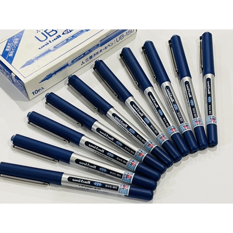 Bút mực nước Uniball Mitsubishi chính hãng vĩ 2 cây