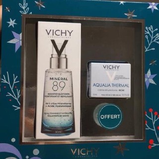 Set Vichy 2 Món (Dưỡng Chất Khoáng MINÉRAL 89 50ml+Kem Dưỡng 15ml)