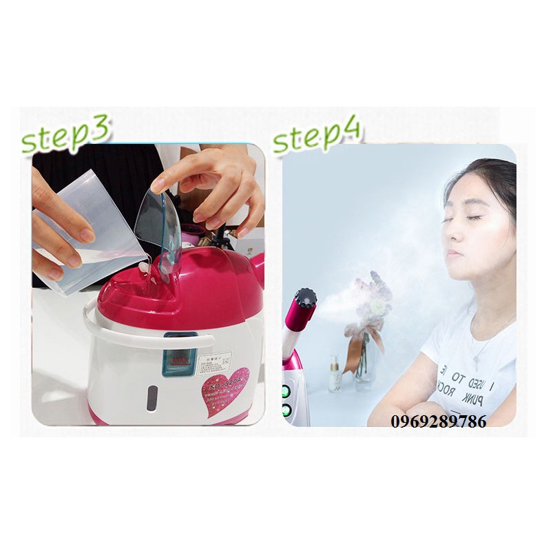 Máy xông mặt tại nhà 2 chức năng nóng và lạnh