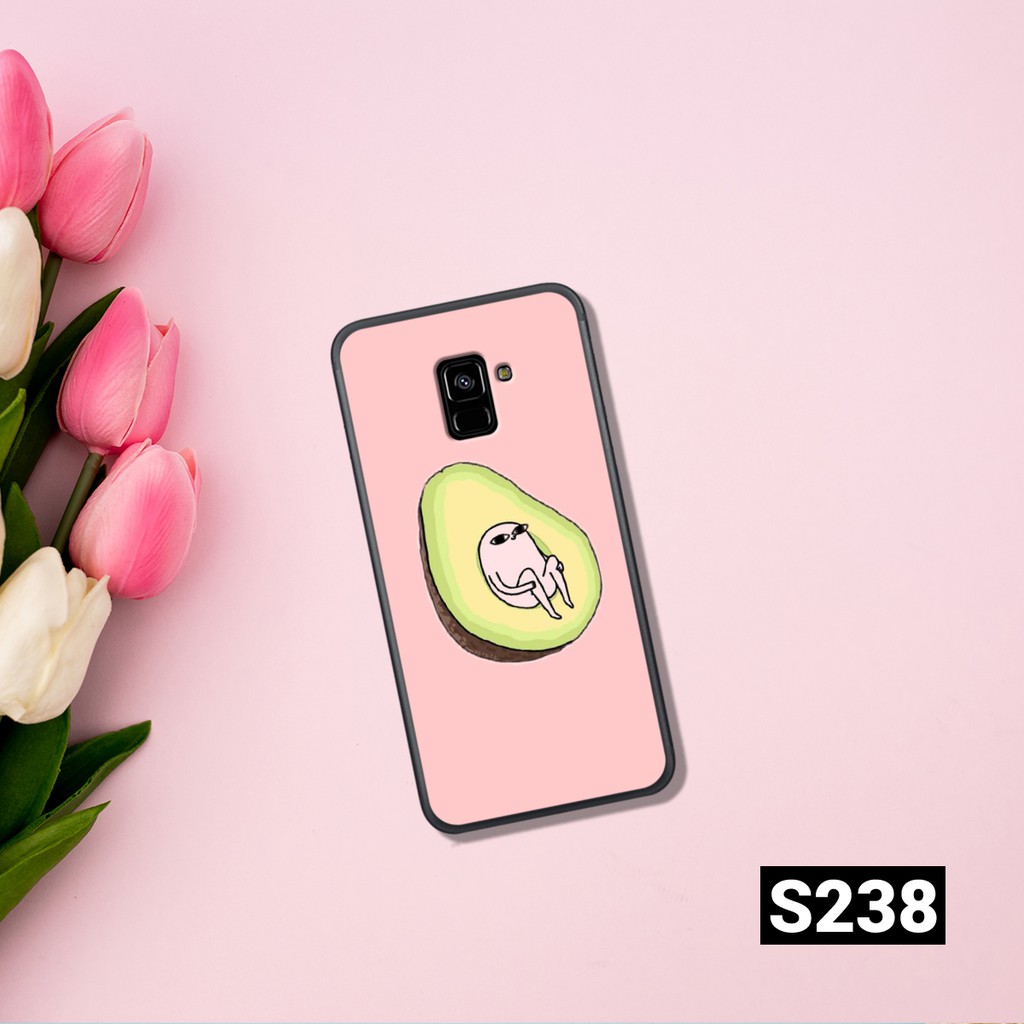 [Freeship toàn quốc từ 50k] Ốp lưng Samsung Galaxy A6 - A6 Plus - A8 - A8 Plus in hình Sticker cute dễ thương