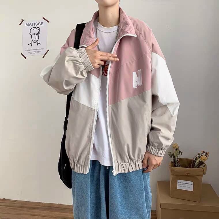 ÁO KHOÁC DÙ UNISEX NAM NỮ PHỐI MÀU PHONG CÁCH HÀN QUỐC  - ĐĂNG QUANG FASHION
