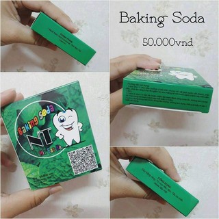 (CHÍNH HÃNG) Bột làm trắng răng Baking Soda NT 50g/gói cho nam và nữ