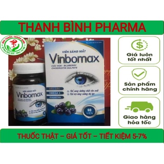 Viên bổ mắt Vinbomax : bổ mắt - sáng mắt - chống mỏi mắt