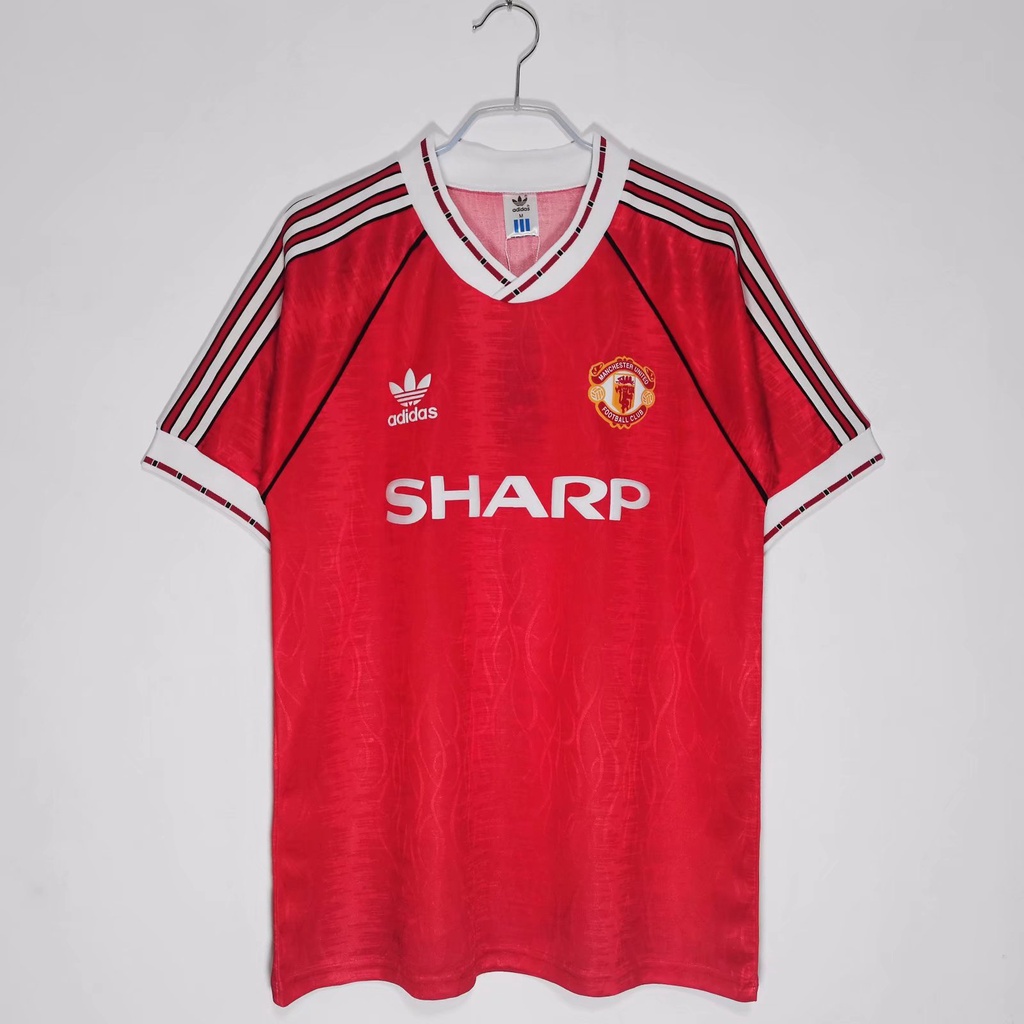 Bộ Quần Áo Bóng Đá Đội Tuyển Manchester United Mùa Giải 1991-92 Size s-2xl