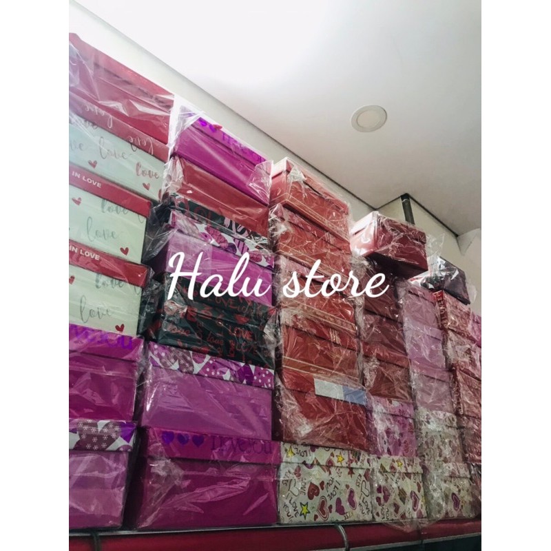 Hộp quà siêu đẹp, sang trọng, hàng cao cấp  - VPP Halu