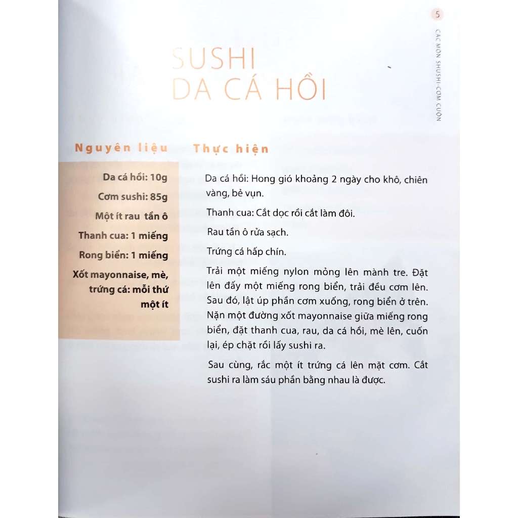 Sách - Các Mon Sushi Cơm Cuộn