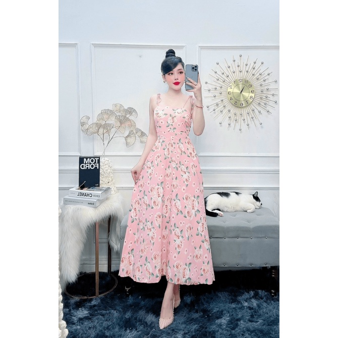 [HCM] ĐẦM XÒE ĐI BIỂN MÁT MẺ THỜI TRANG SANG CHẢNH TÔN DÁNG CHO CÁC CHỊ EM KME FASHION