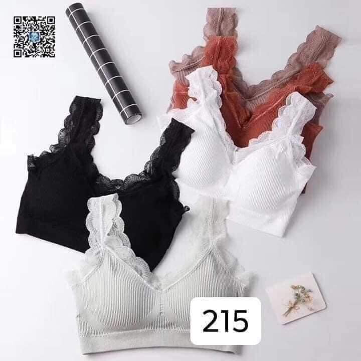 Áo Bra 215 Viền Ren Cho Nữ