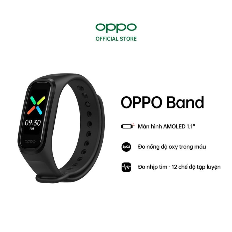 Vòng đeo tay thông minh Oppo Band - Hàng Chính Hãng